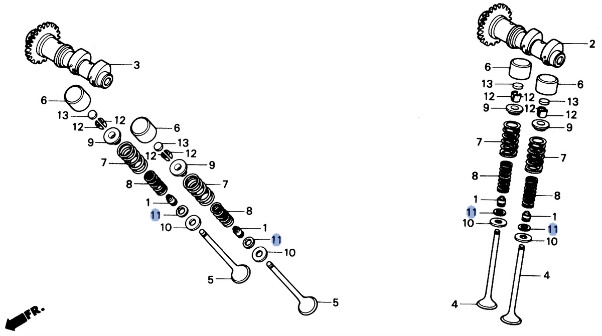 Honda OEM part 14777-KW3-000