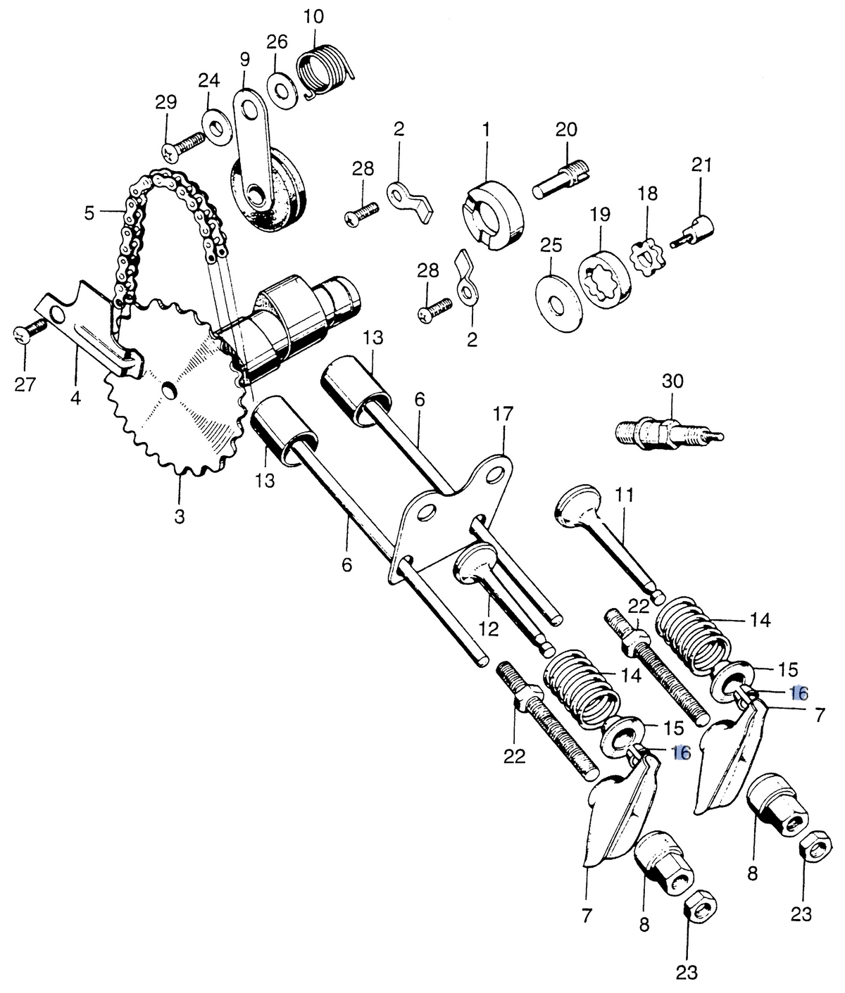 Honda OEM part 14781-001-010