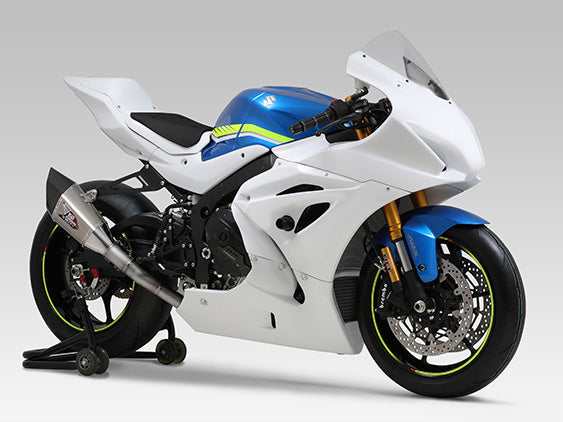 GSX-R1000/R 17-25 RACE R-11SQ TITANIUM FULL EXHAUST, W/ TITANIUM MUFFLER - 150-50A-A18G1