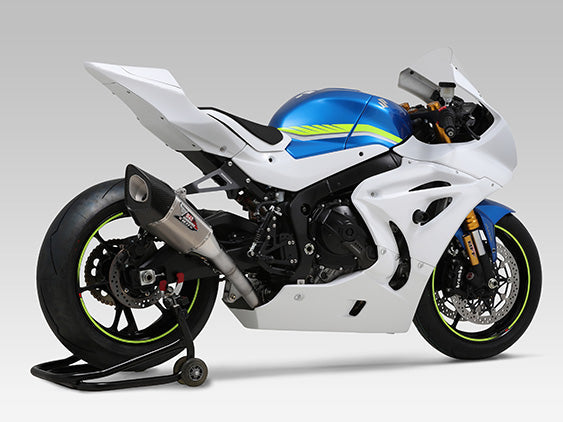GSX-R1000/R 17-25 RACE R-11SQ TITANIUM FULL EXHAUST, W/ TITANIUM MUFFLER - 150-50A-A18G1