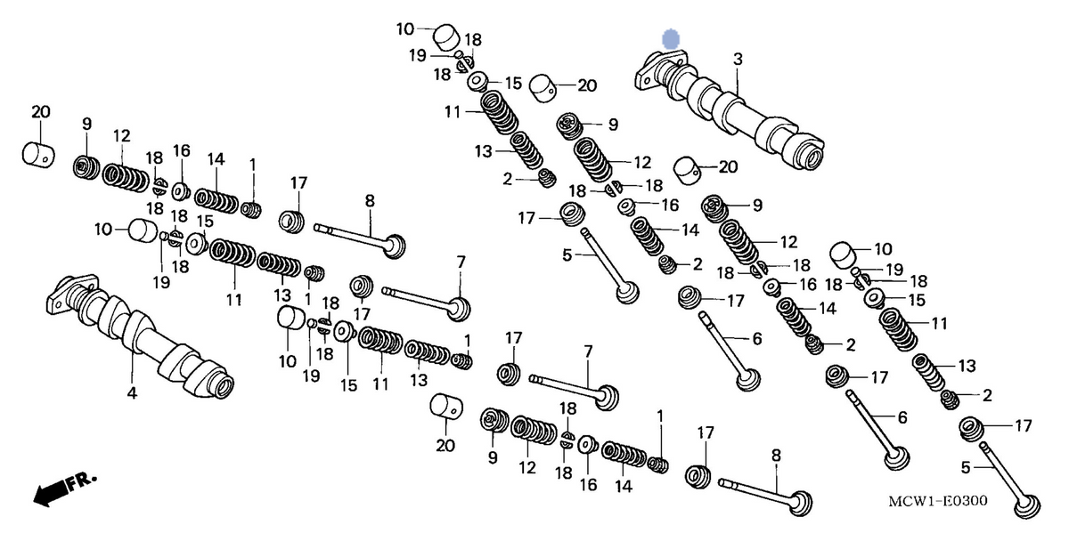 Honda OEM part 14908-MCW-000
