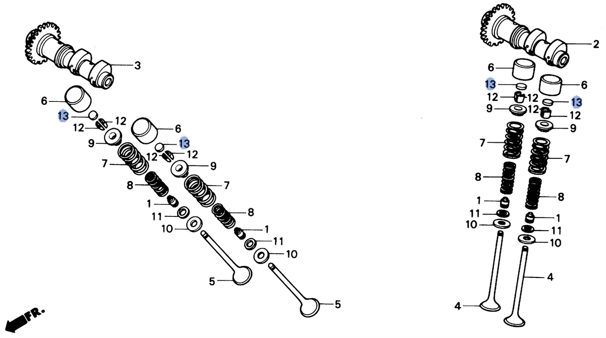 Honda OEM part 14935-KT7-013