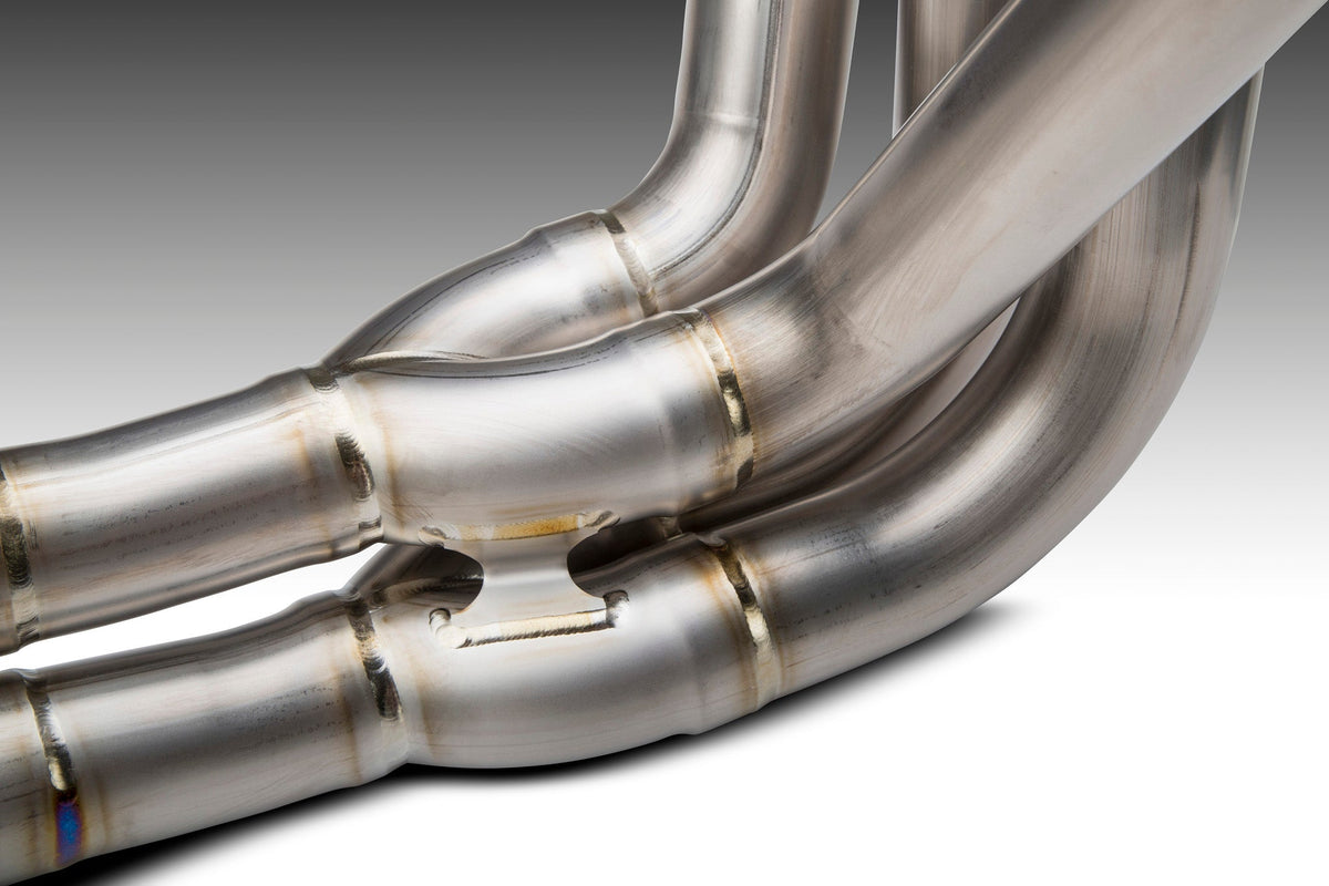 GSX-R1000/R 17-25 RACE R-11SQ TITANIUM FULL EXHAUST, W/ TITANIUM MUFFLER - 150-50A-A18G1