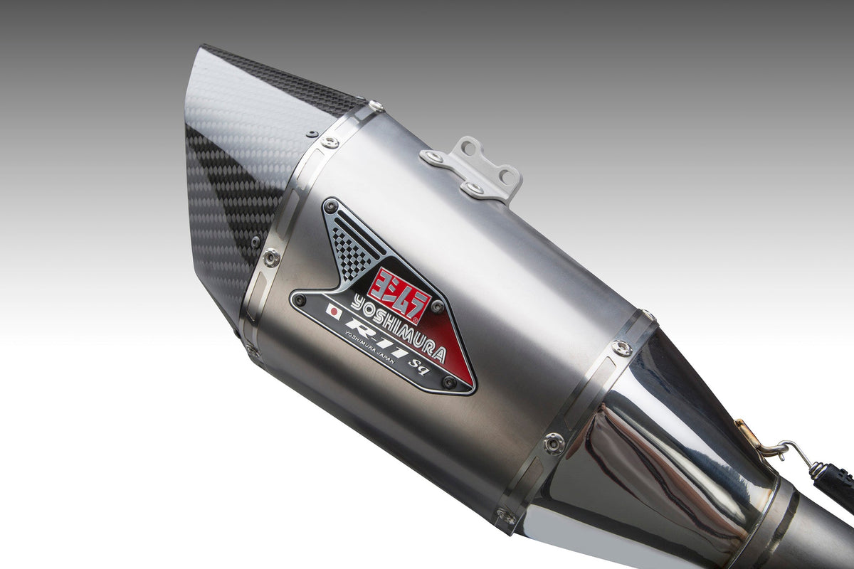 GSX-R1000/R 17-25 RACE R-11SQ TITANIUM FULL EXHAUST, W/ TITANIUM MUFFLER - 150-50A-A18G1