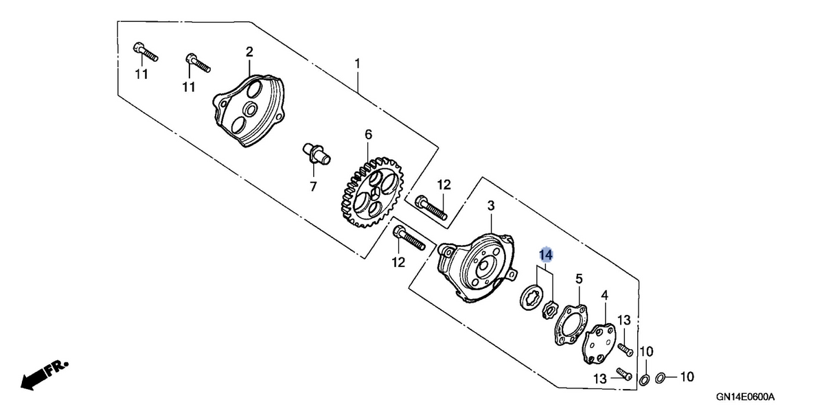 Honda OEM part 15021-115-000