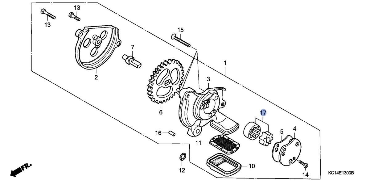 Honda OEM part 15021-881-000
