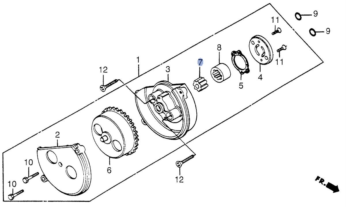 Honda OEM part 15021-958-000
