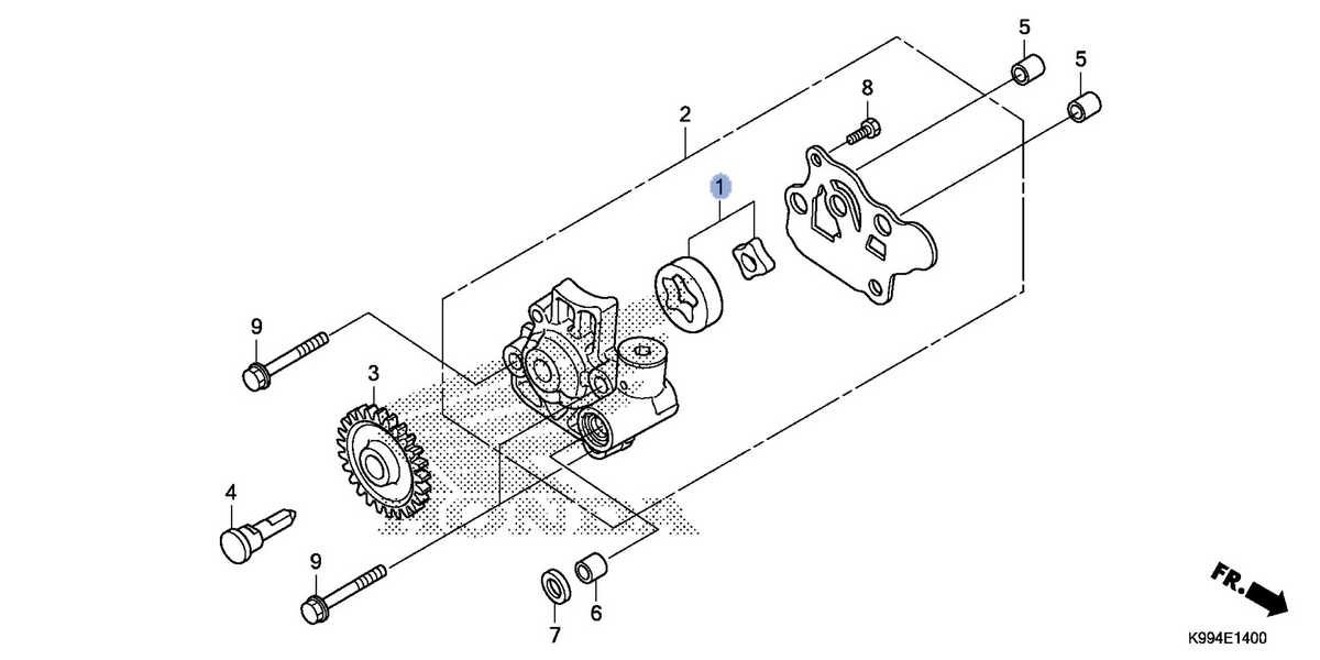 Honda OEM part 15021-K31-900