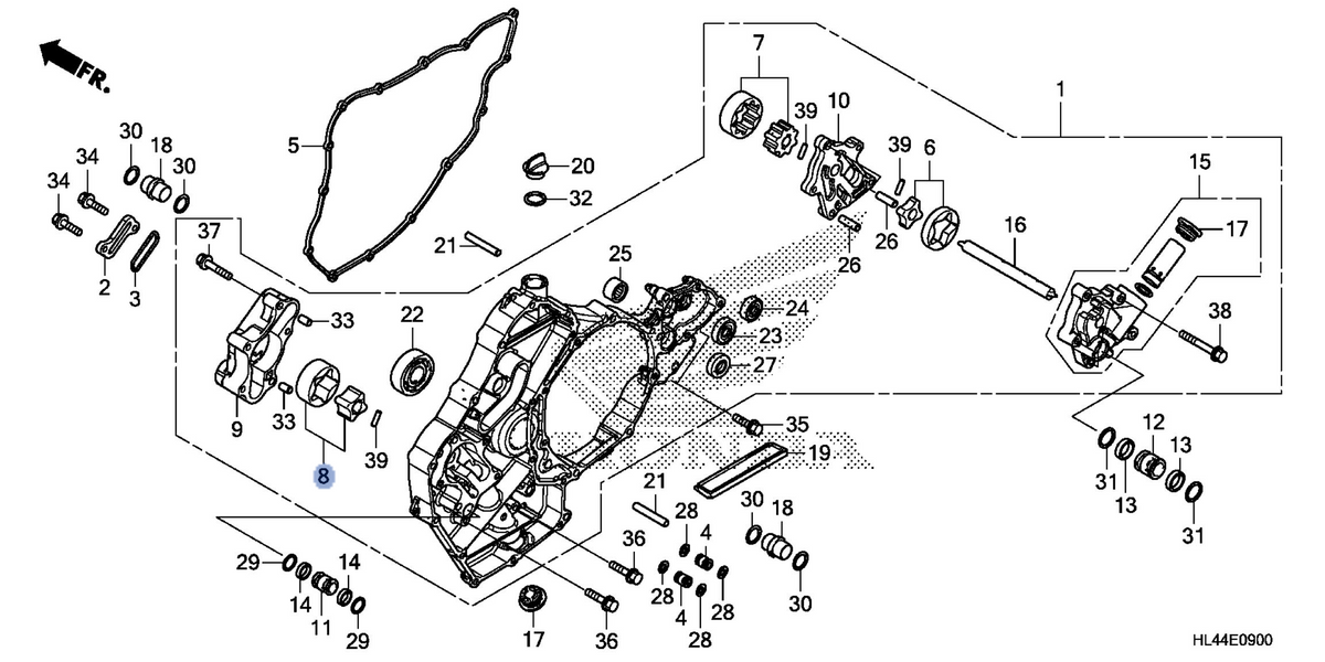 Honda OEM part 15040-HL4-000