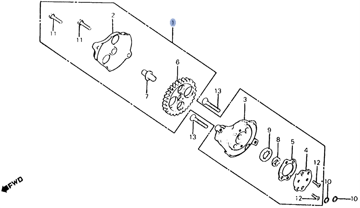 Honda OEM part 15100-436-000