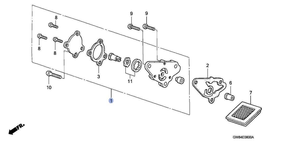 Honda OEM part 15100-GBJ-003