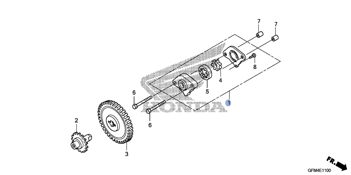 Honda OEM part 15100-GFC-900