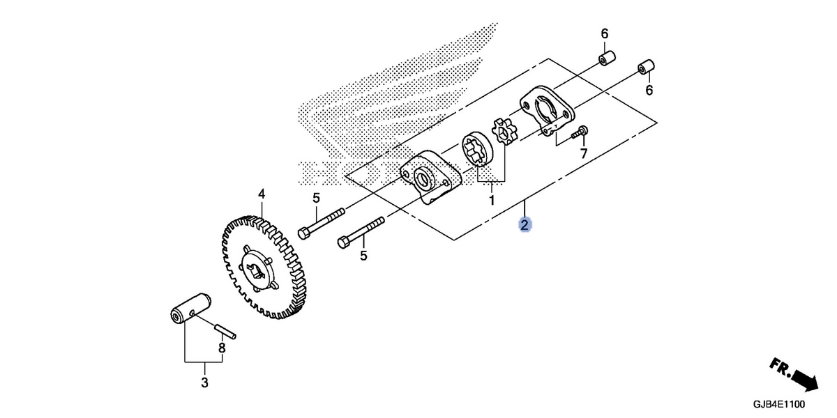 Honda OEM part 15100-GGZ-J00