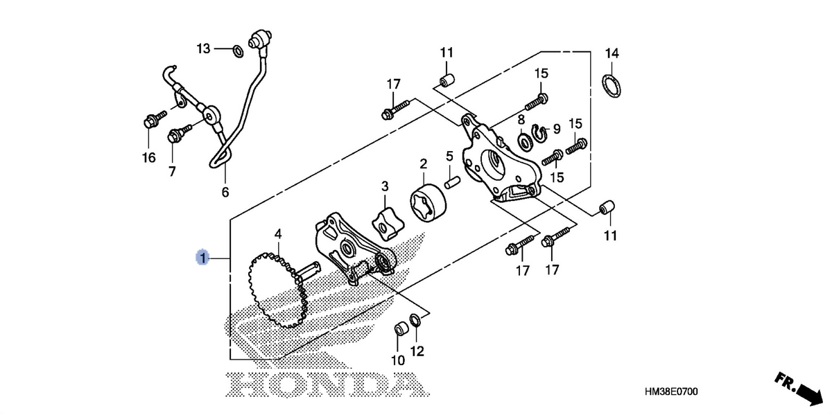 Honda OEM part 15100-HC0-000