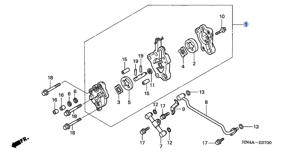 Honda OEM part 15100-HN5-M00