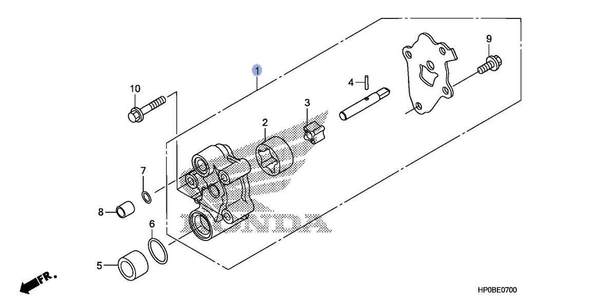 Honda OEM part 15100-HP0-A00