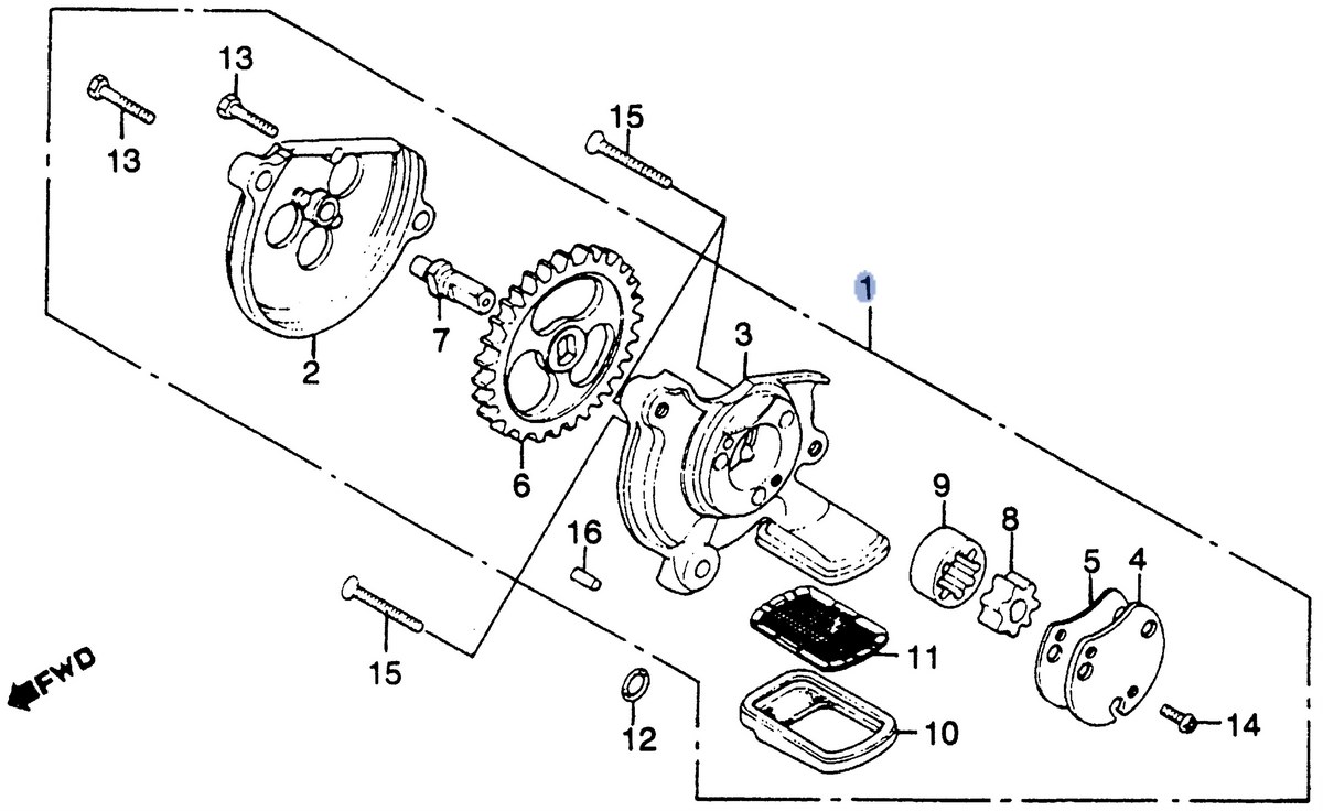 Honda OEM part 15100-KB4-671