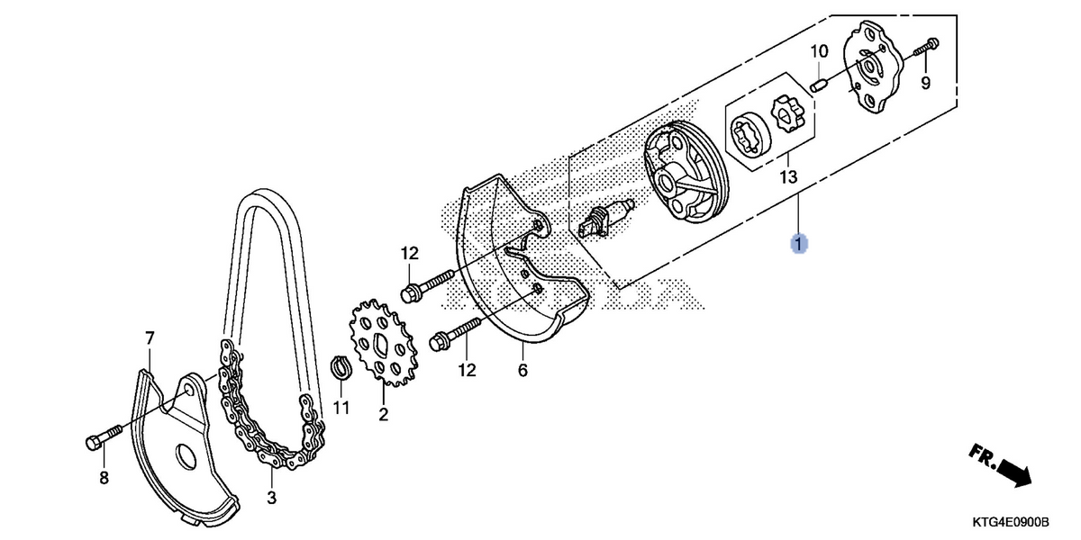 Honda OEM part 15100-KCW-850