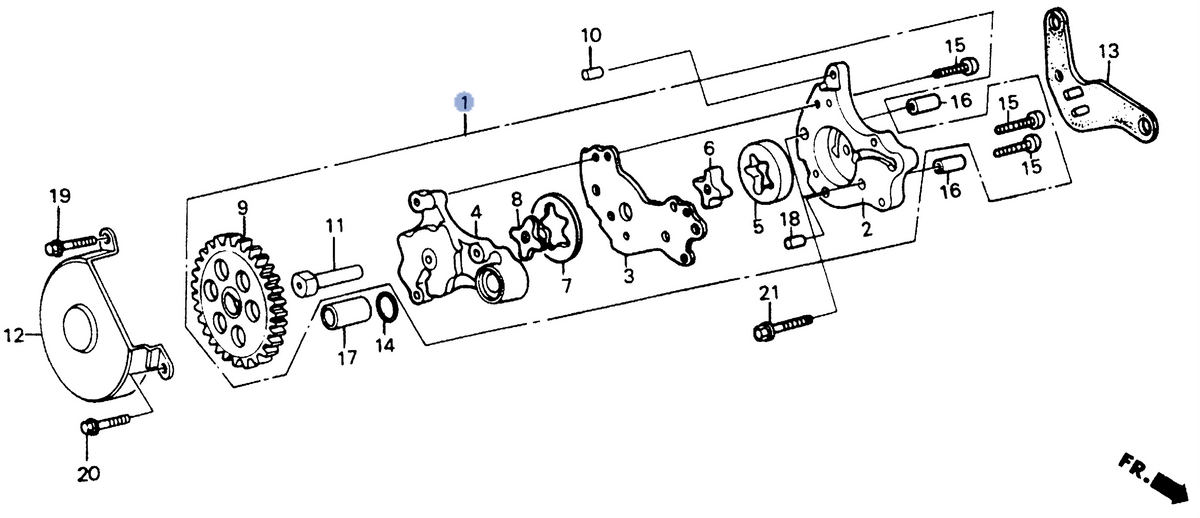 Honda OEM part 15100-KK0-770