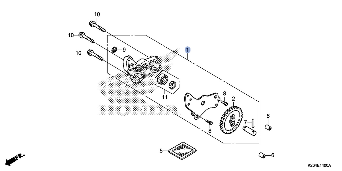 Honda OEM part 15100-KTM-D20
