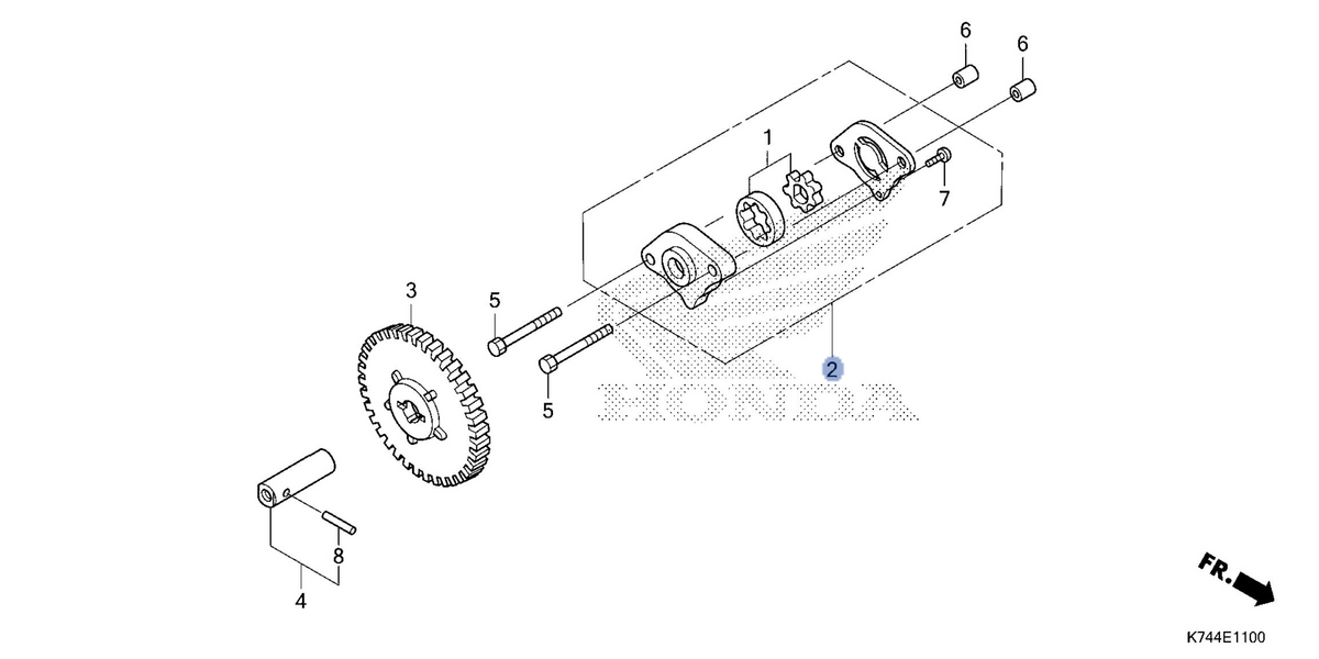 Honda OEM part 15100-KTP-900