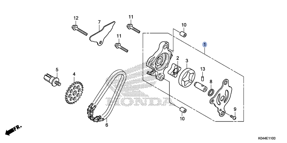 Honda OEM part 15100-KTW-900