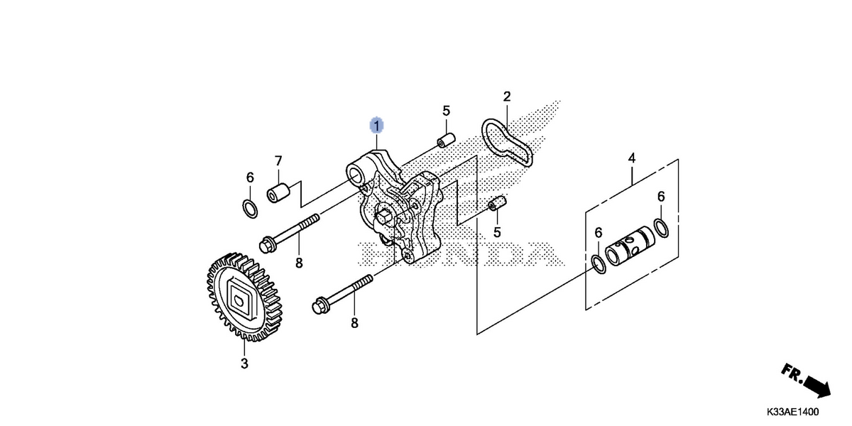 Honda OEM part 15100-KYJ-900