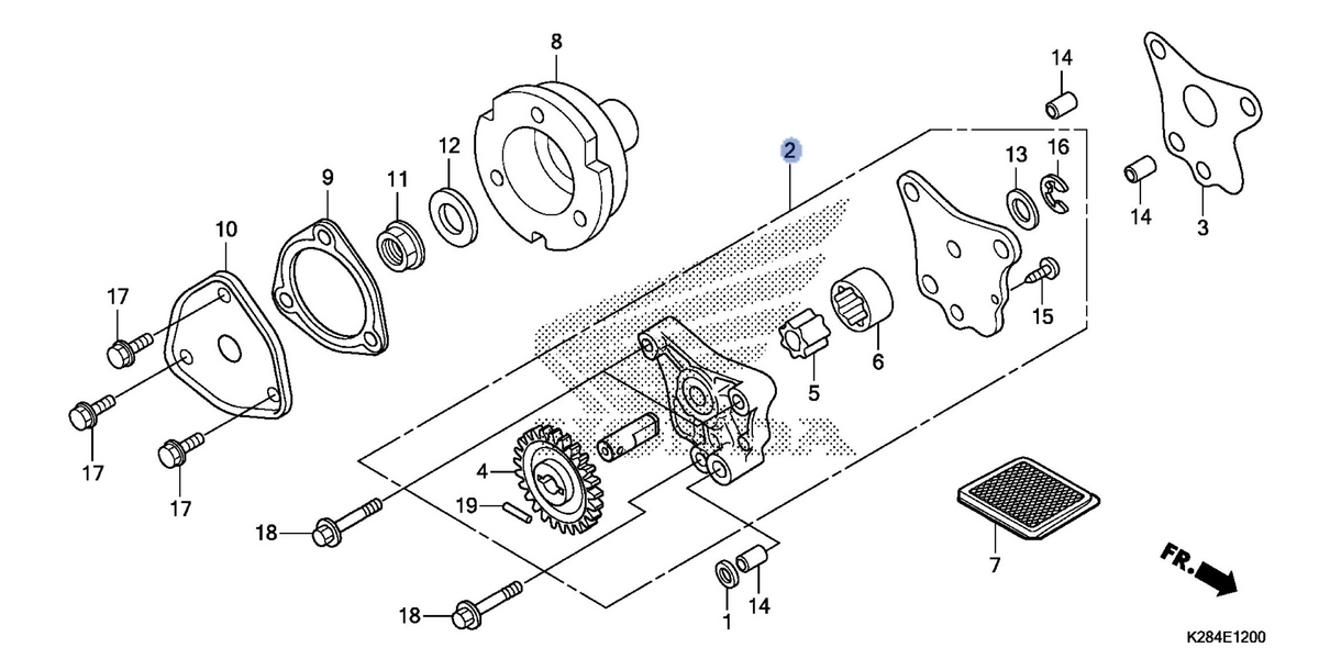 Honda OEM part 15100-KYY-900