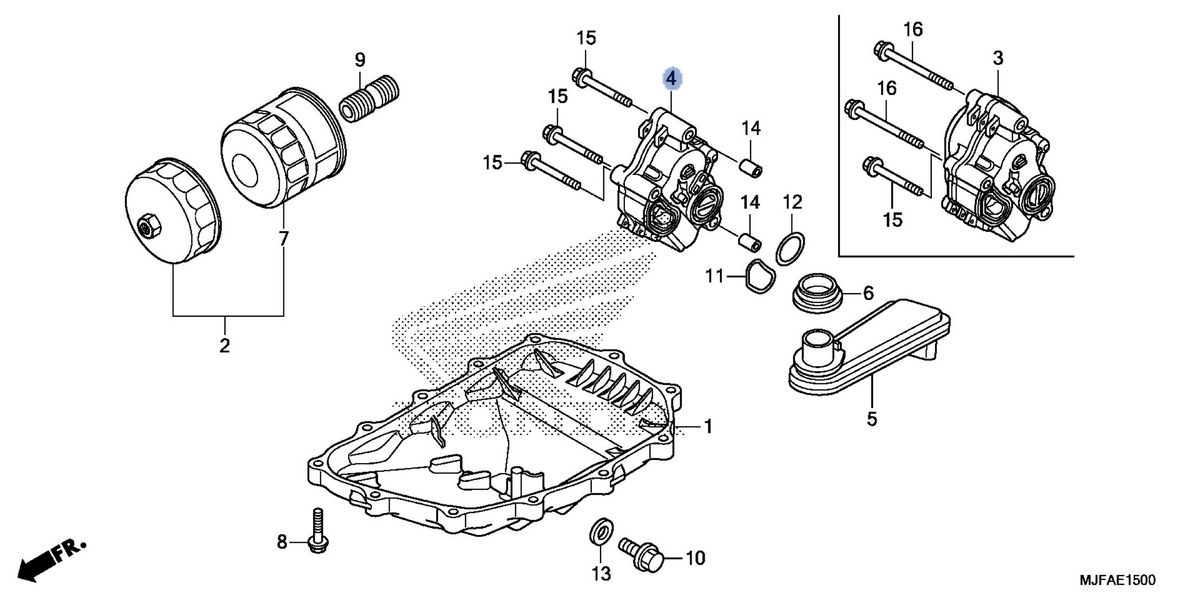 Honda OEM part 15100-MGS-D30