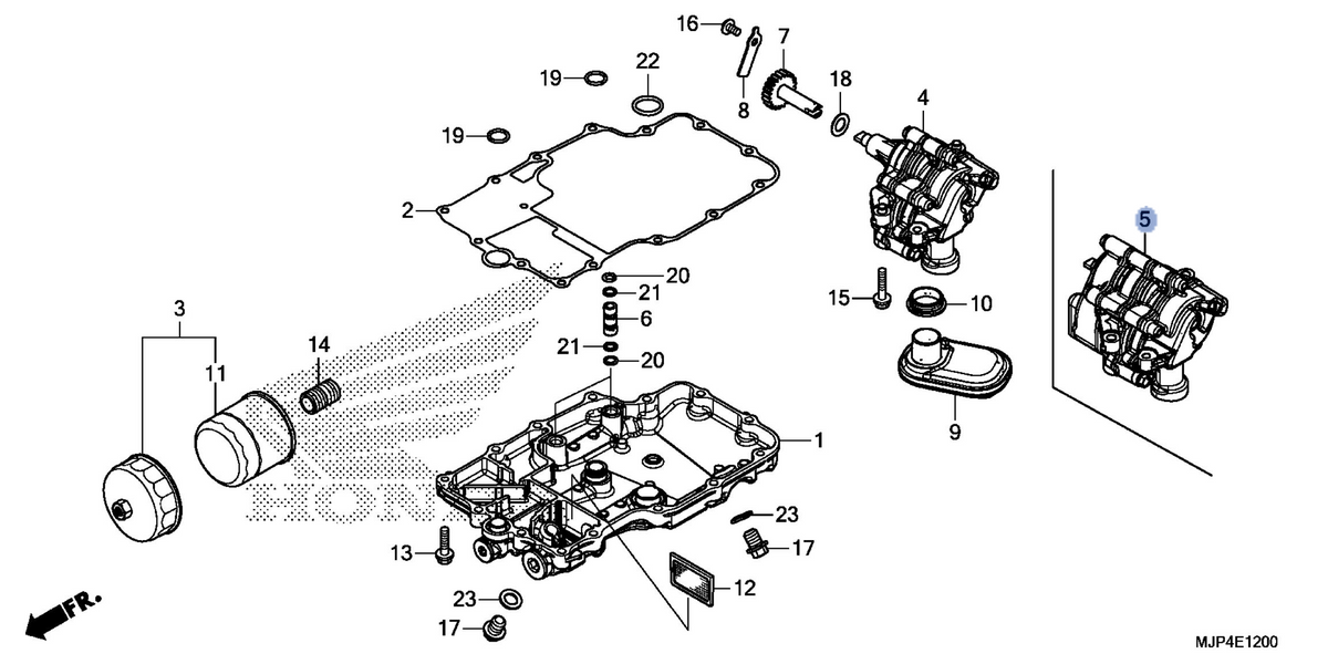 Honda OEM part 15100-MJP-G81