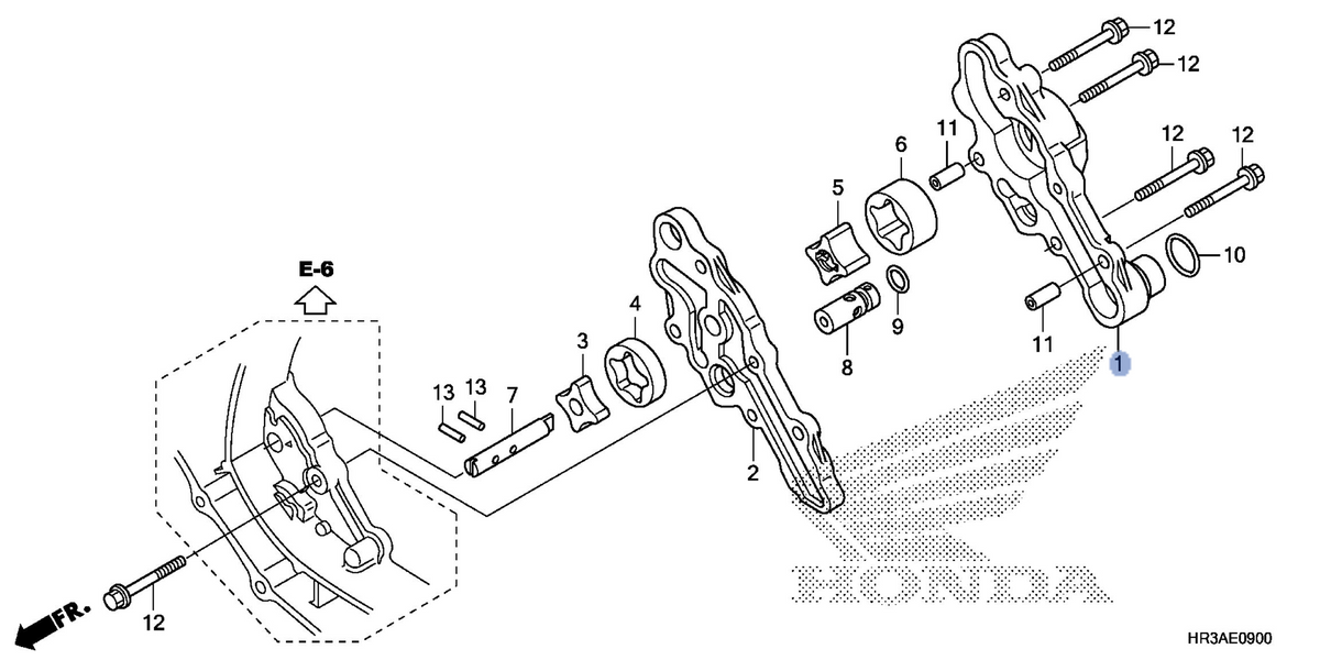 Honda OEM part 15101-HP7-A00