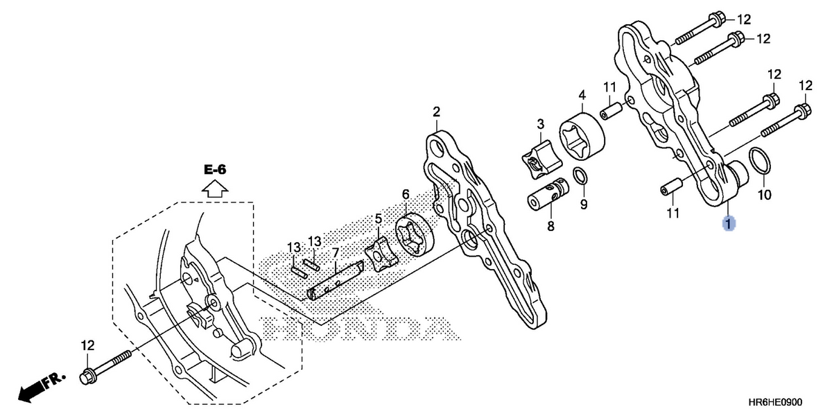 Honda OEM part 15101-HR6-A60
