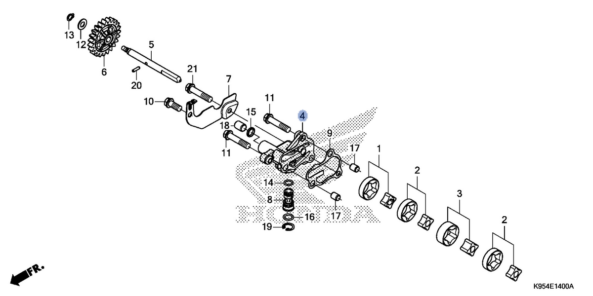 Honda OEM part 15101-K95-A20