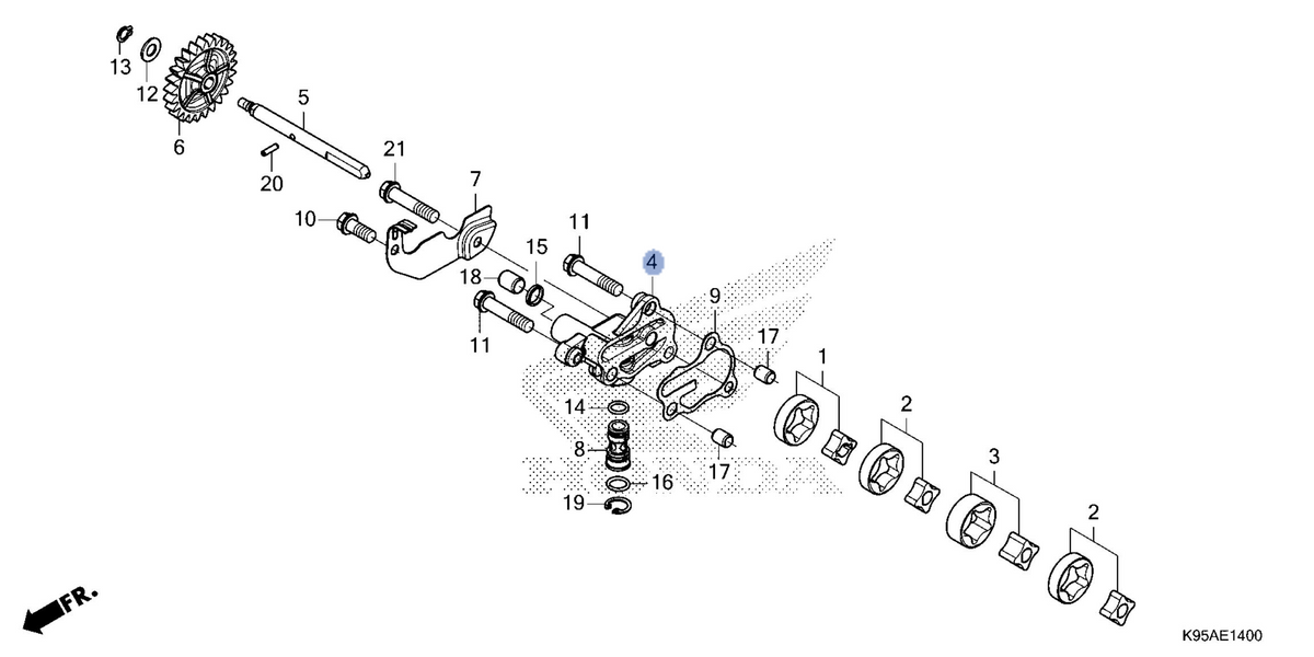 Honda OEM part 15101-K95-AA0