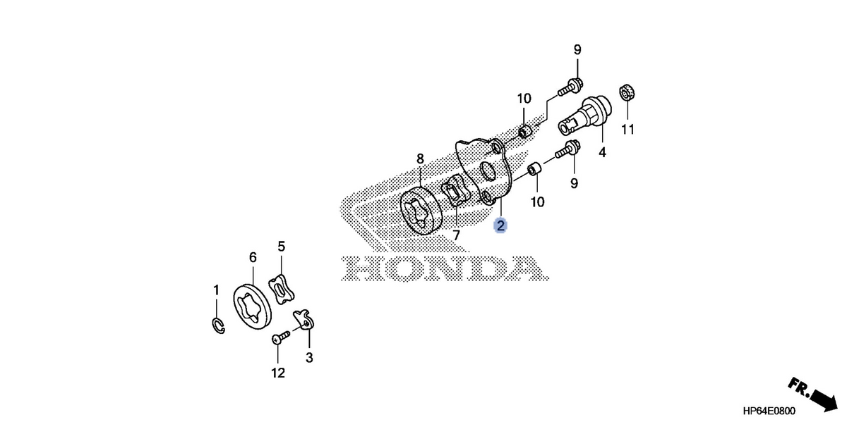Honda OEM part 15102-HP6-A00