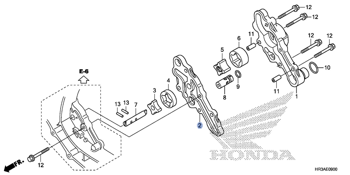 Honda OEM part 15102-HP7-A00