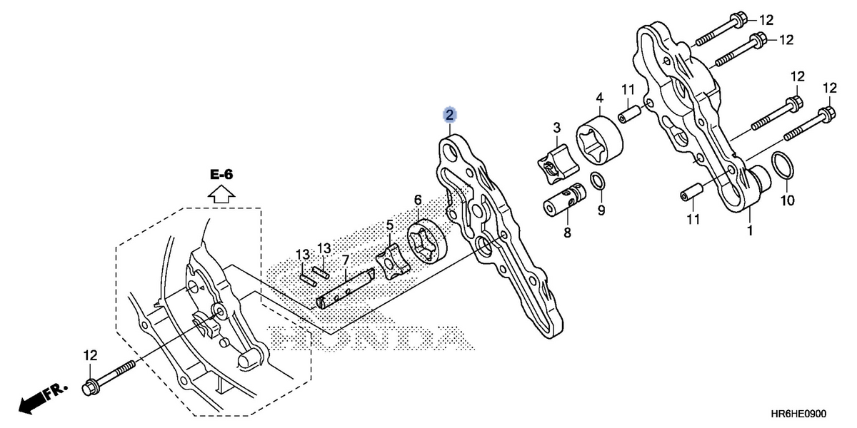 Honda OEM part 15102-HR6-A60