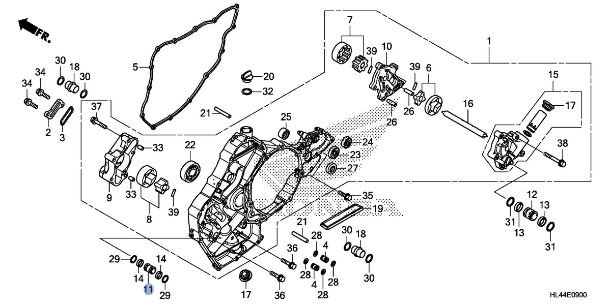 Honda OEM part 15104-HL4-000