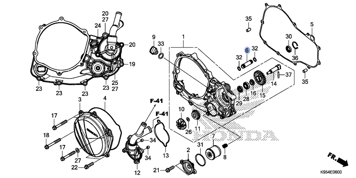 Honda OEM part 15104-K95-A20