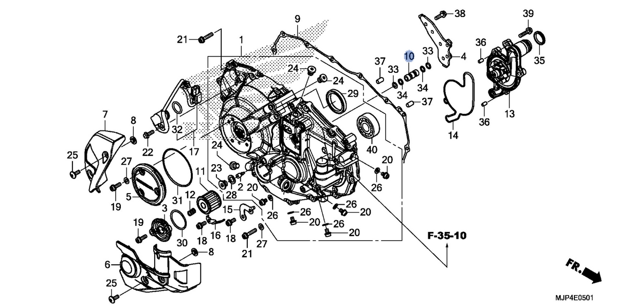 Honda OEM part 15104-MGS-D20