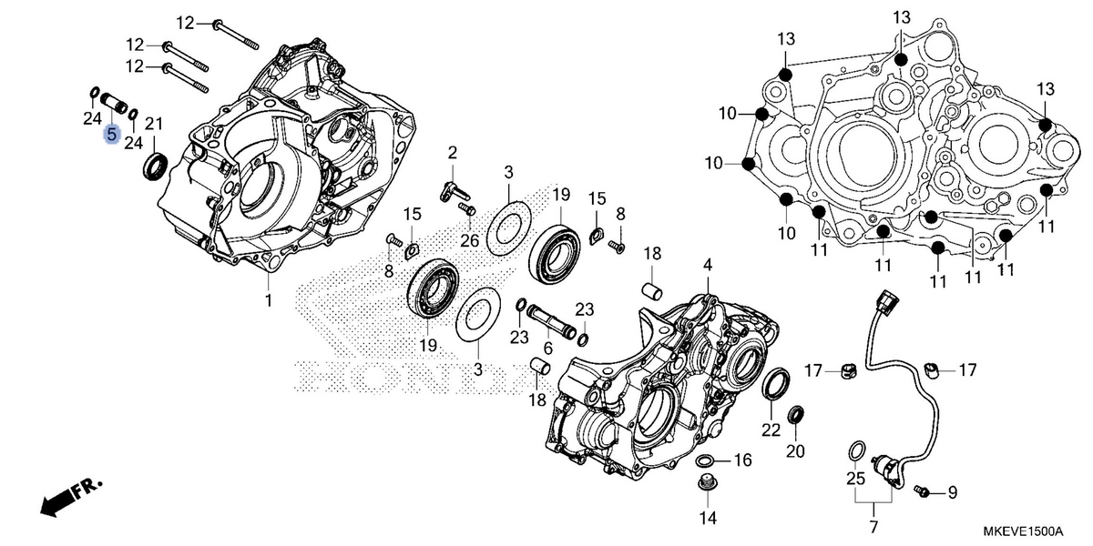 Honda OEM part 15104-MKE-B50