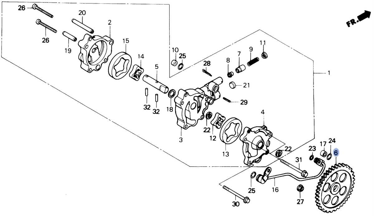 Honda OEM part 15105-MN1-671