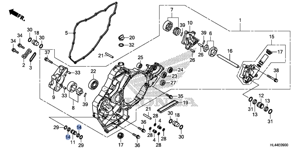 Honda OEM part 15108-HL4-000