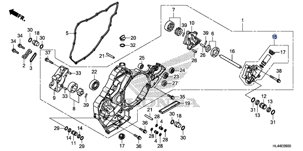 Honda OEM part 15110-HL4-000