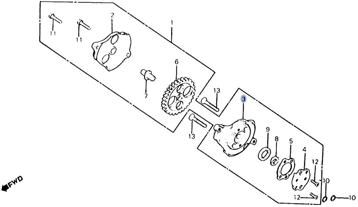 Honda OEM part 15111-436-000