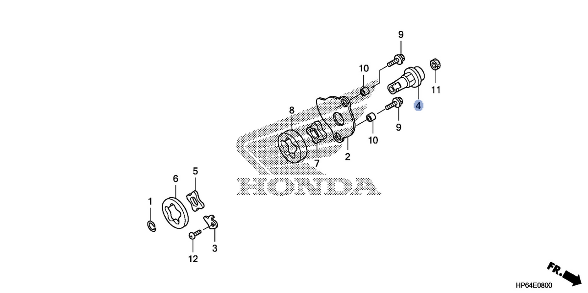 Honda OEM part 15111-HP6-A00