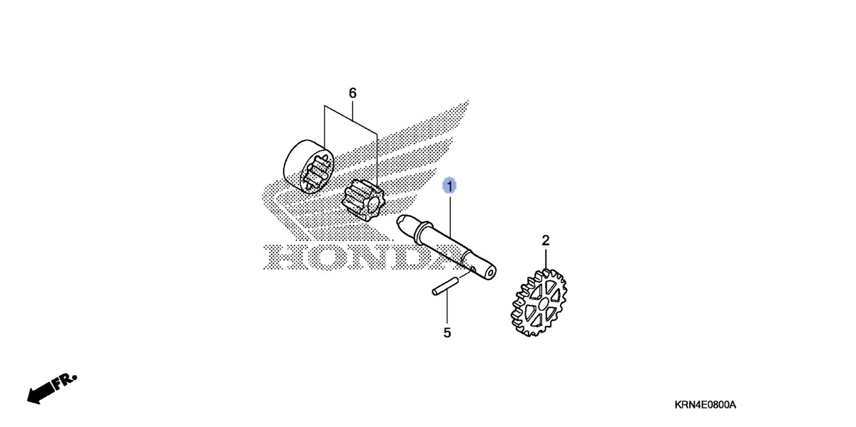 Honda OEM part 15111-KRN-670