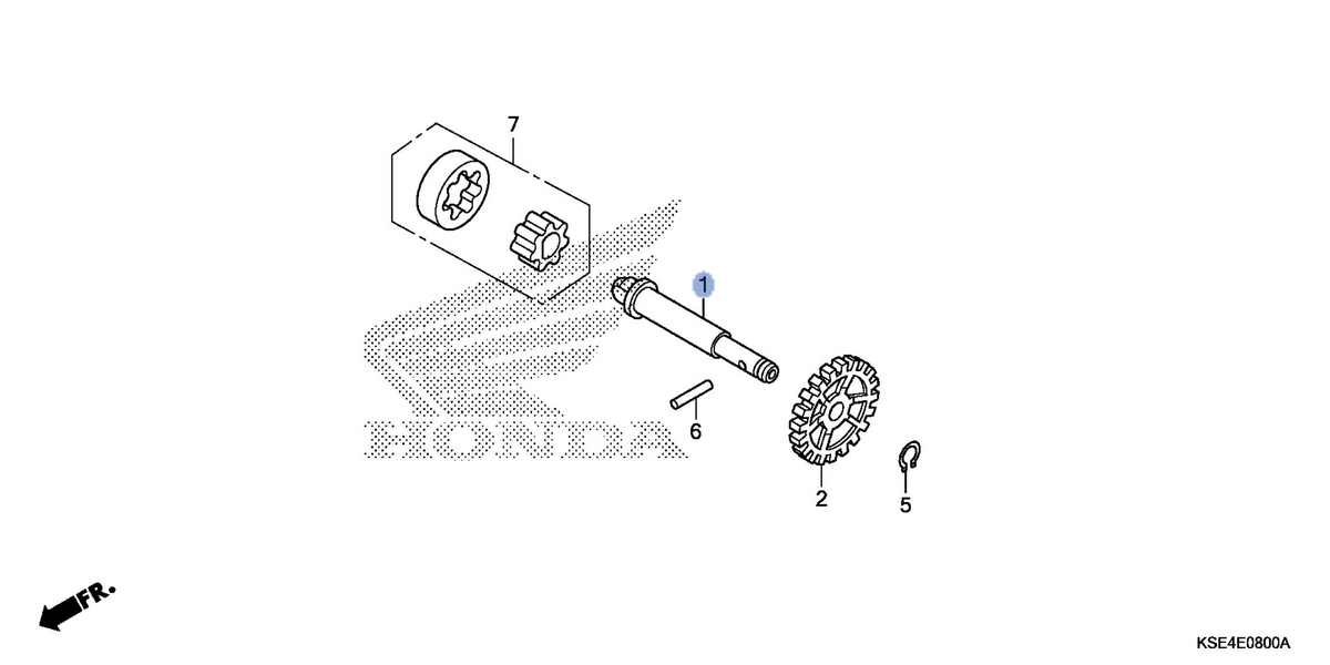 Honda OEM part 15111-KSE-670