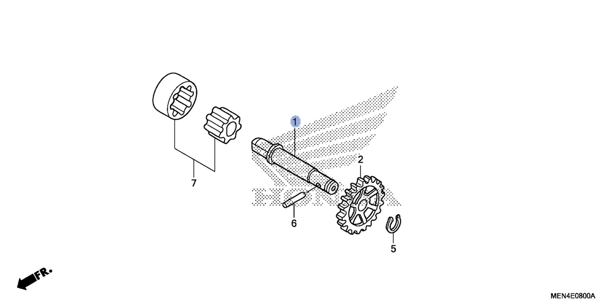 Honda OEM part 15111-MEN-A30