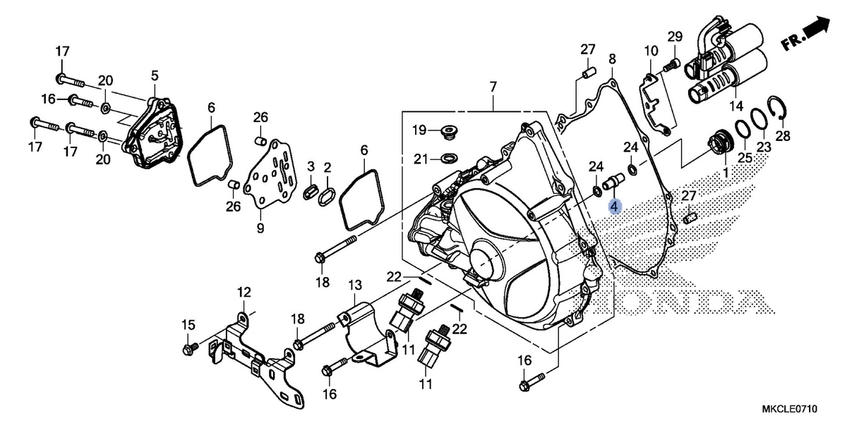 Honda OEM part 15112-MKC-A00